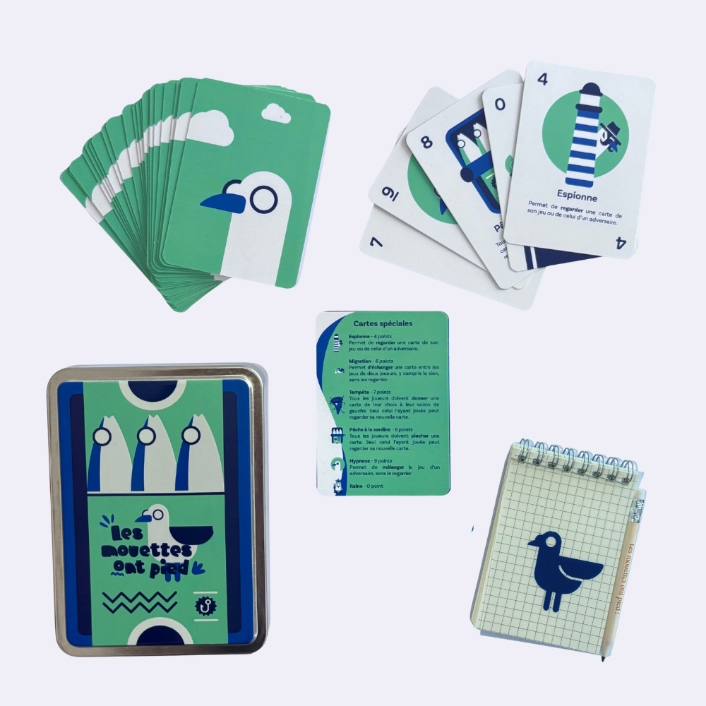 Jeu édition deluxe - boite de sardines